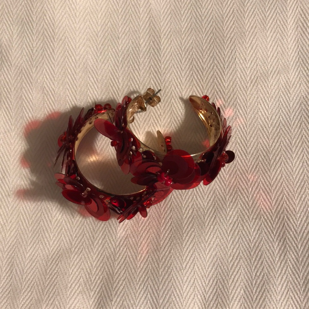 Hoop earrings